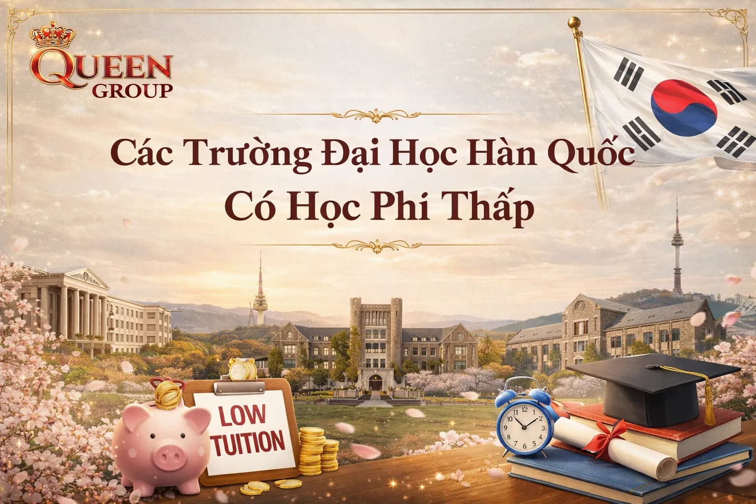 Các trường đại học ở Hàn Quốc có học phí thấp